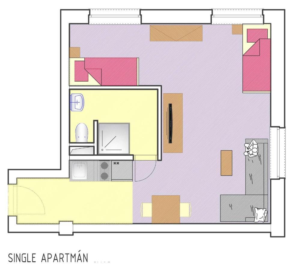 Rezort Gothal Apartmany A Penziony Donovaly Bilik gambar