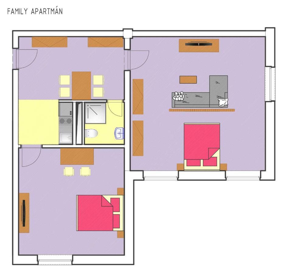 Rezort Gothal Apartmany A Penziony Donovaly Bilik gambar