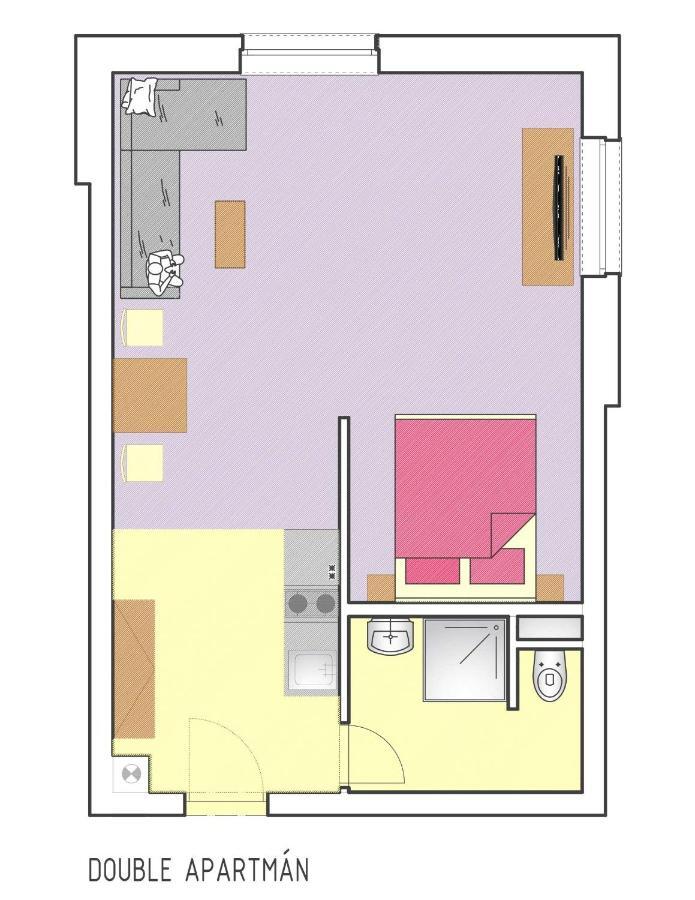 Rezort Gothal Apartmany A Penziony Donovaly Bilik gambar